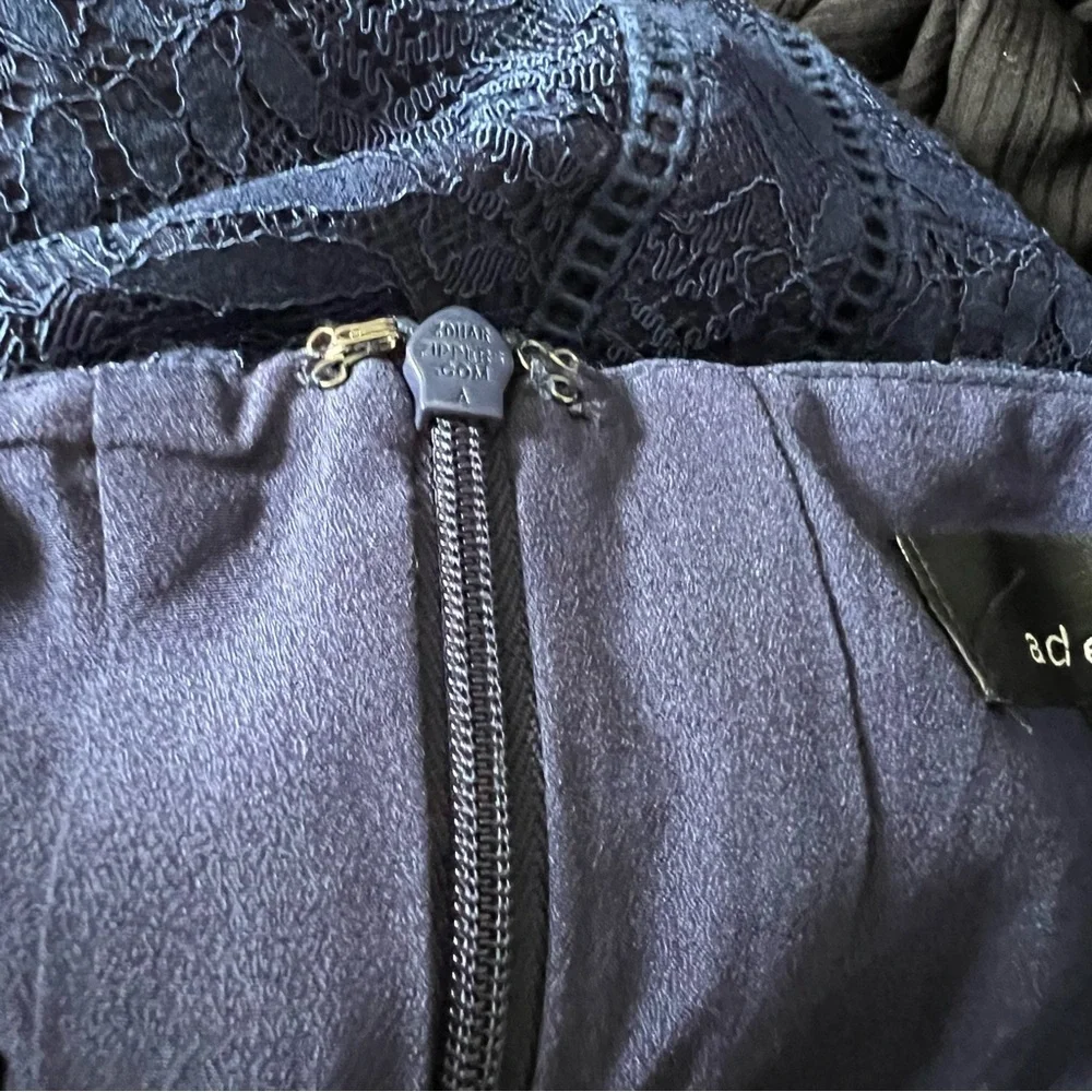 Adelyn Rae size large blue lace jumpsuit